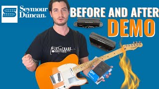 Seymour Duncan Hot Rails for Tele DEMO [upl. by Eamanna]