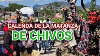 Calenda de La Tradicional Matamza de Chivos en Huajuapan de León Oaxaca [upl. by Amal]