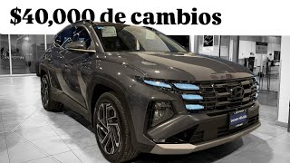 Que cambios tiene la nueva generación de Tucson 2025 Equipo precio y reseña [upl. by Nerreg]