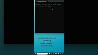¿Sabías que Windows tiene un comando secreto para conocer la salud de tu batería 🔋 [upl. by Leirua]