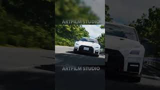 MF GHOST NISSAN GTR NISMO  «GTR overtakes the Supra» mfゴースト mfg nissangtr initiald [upl. by Stoughton726]