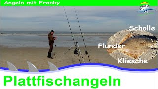 Brandungsangeln Nordsee Einfach fängt am Besten [upl. by Strage]