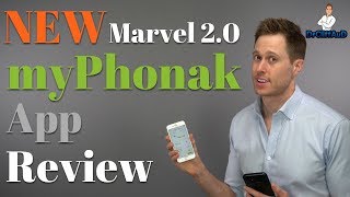 NEW MyPhonak Smartphone App Review  Phonak Marvel 20 Hearing Aids [upl. by Aihtnyc]