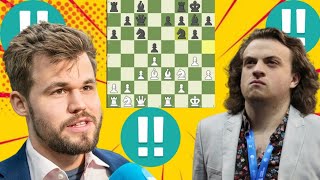 Crazy Hans Niemann vs Magnus Carlsen 204 [upl. by Reitrac856]