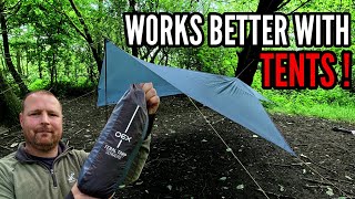 Oex feral ultralite tarp A tarp that works better with tents than a shelter [upl. by Templer]