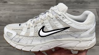 Nike P6000 Premium Summit White Light Bone Running Shoes [upl. by Mazonson836]