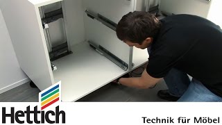 Easys by Hettich assembly inside a drawer cabinet [upl. by Areemas]