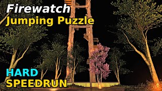 FFXIV  quotFirewatchquot Jumping Puzzle Speedrun [upl. by Althee]