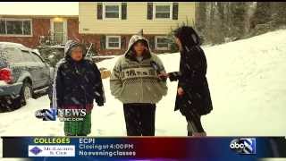 Residents Stuck at Home After Snow Storm Due to Dangerous Hill [upl. by Arej]