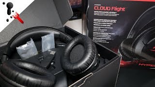 HyperX Cloud Flight Wireless Headset Unboxing and First Look [upl. by Garris426]