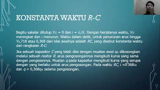 Induktans Konstanta waktu RC dan RL [upl. by Digirb342]