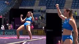 Elisa MOLINAROLO  Pole Vault 2024  Highlights [upl. by Eirbua424]