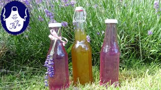 Lavendel und Lavendelminze  Sirup selber herstellen und genießen einfach lecker [upl. by Puklich902]