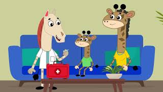 Doctor Checkup For Kids  Types Of Doctors  Fun Nursery Rhymes For Children [upl. by Josh]