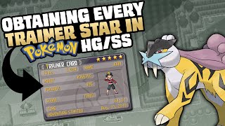 HOW EASILY CAN YOU GET A 5STAR TRAINER CARD IN POKEMON HEARTGOLDSOULSILVER [upl. by Cirdet]