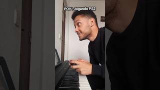 POV  Jogando PS2 piano musica [upl. by Aiouqes]