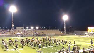 2020 94 Burkburnett High School Marching Band 🎶football game day [upl. by Falo]