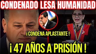 🚨 ¡SENTENCIA Diosdado Cabello CONDENADO a 47 años DE PRISIÓN por CRÍMENES de LESA HUMANIDAD 🚨 [upl. by Kendy]