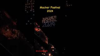 Macher Festival 2024 Drohnenshow [upl. by Doreen159]