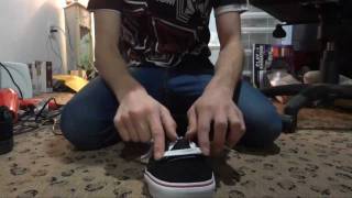 How to Bar Lace Skate Shoes  Any Shoe CLEAR explanation [upl. by Burgess]