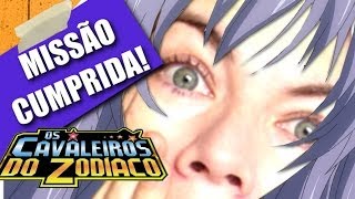 PROMESSA É DÍVIDA Nilce vê Cavaleiros do Zodíaco Ep 48 [upl. by Soo]