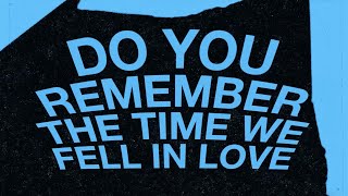 blink182  FELL IN LOVE Official Lyric Video [upl. by Mairhpe]