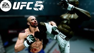 UFC 5  MVP Flying Knee KO [upl. by Aihsetel]