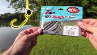 I Tried Fishing With a WEEDLESS NED RIG Realistic Fishing Review [upl. by Siegel]