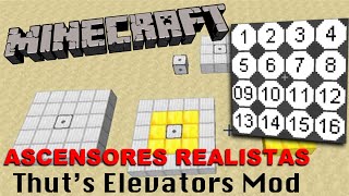 Thut’s Elevators Mod ¡Crea ascensores realistas 🛗 [upl. by Wallach]