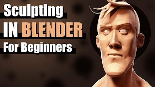 Sculpting In Blender For Beginners  Tutorial [upl. by Eendyc]