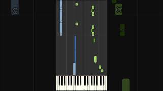 Super Mario 64 Main Theme Piano Tutorial shorts short shortvideo shortsvideo shortsfeed tiktok [upl. by Bywaters]