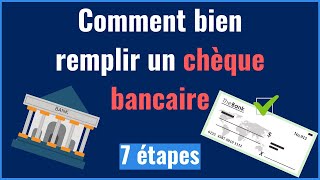 Comment remplir un chèque 100 accepter [upl. by Yesllek730]