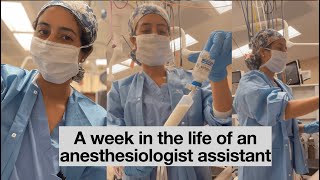 Surprising things anesthesiologist assistants do in a day Day in the life vlog [upl. by Vittoria466]