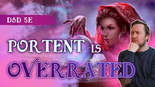 Portent is good not godly 🔮 DampD 5e Divination Wizard reality check [upl. by Leinnad]