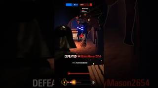 Darth Vader vs Obi Wan Kenobi Luke Skywalker and BB8 Battlefront 2 [upl. by Elery236]