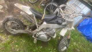 Taking apart a Baja 150cc dirt bike [upl. by Nattie266]