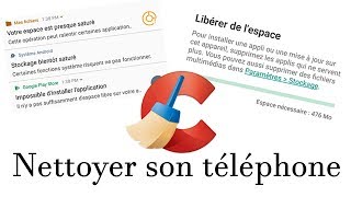 Nettoyer son téléphone Android Espace de stockage Insuffisant  Benfou [upl. by Soilissav]