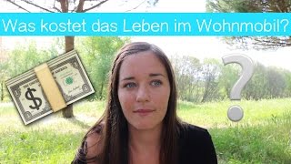 Leben im Wohnmobil  Kosten 💵  Wie viel brauchen wir zum Leben [upl. by Asilrac]