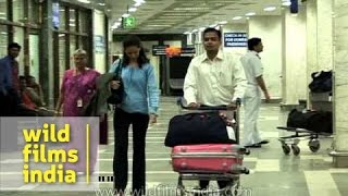 Customs clearance for arriving passengers Mumbai airport [upl. by Ariaic]