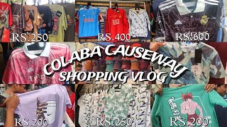 Colaba Causeway Market  Street Shopping  Mandar Utekar Vlogs [upl. by Elsbeth]