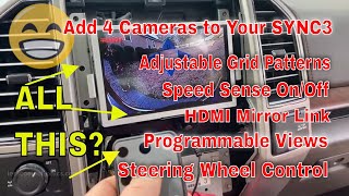 How To Get A 360 Degree Ford Sync3 Camera System On Your Ford F 150 [upl. by Ahsiled]