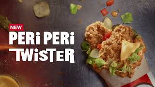 KFCs New Peri Peri Twister [upl. by Hedda]