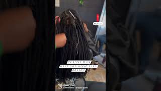 How to do Yarn Braids Yarn Braids  Yarn Box Braids [upl. by Analart]