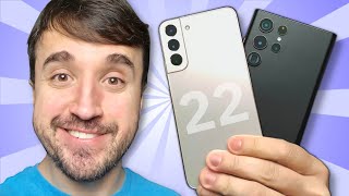 O SMARTPHONE DO ANO  S22 Ultra e S22 Plus [upl. by Naneik707]