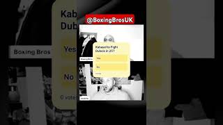 THEORY KABAYEL TO FIGHT DUBOIS IN 2025 boxing dubois tntsports heavyweight ibfboxing fighter [upl. by Pasahow]