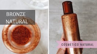 BRONZEADOR NATURAL  Como fazer para usar muito nesse carnaval  Alternativa para Veganos [upl. by Ahcilef]