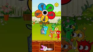 Tomb Flower puzzle rescue Pinki Spinning flower revives Pinki sprunki sprunkiincredibox shorts [upl. by Llyrpa]