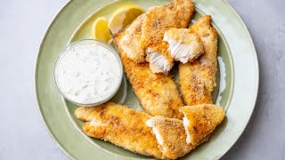 Air Fryer Fish Fillets Easy Crispy amp Homemade [upl. by Alohcin]