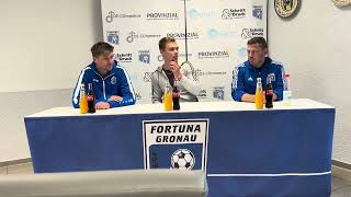 Pressekonferenz nach Fortuna Gronau vs SF Ammeloe Das Spiel endete 61 [upl. by Blus]