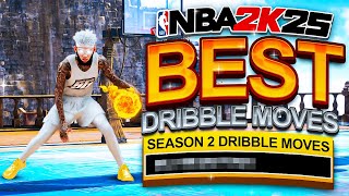 FASTEST DRIBBLE MOVES amp COMBOS in NBA 2K25 BEST DRIBBLE MOVES amp ANIMATIONS SEASON 2 NBA 2K25 [upl. by Gautious679]